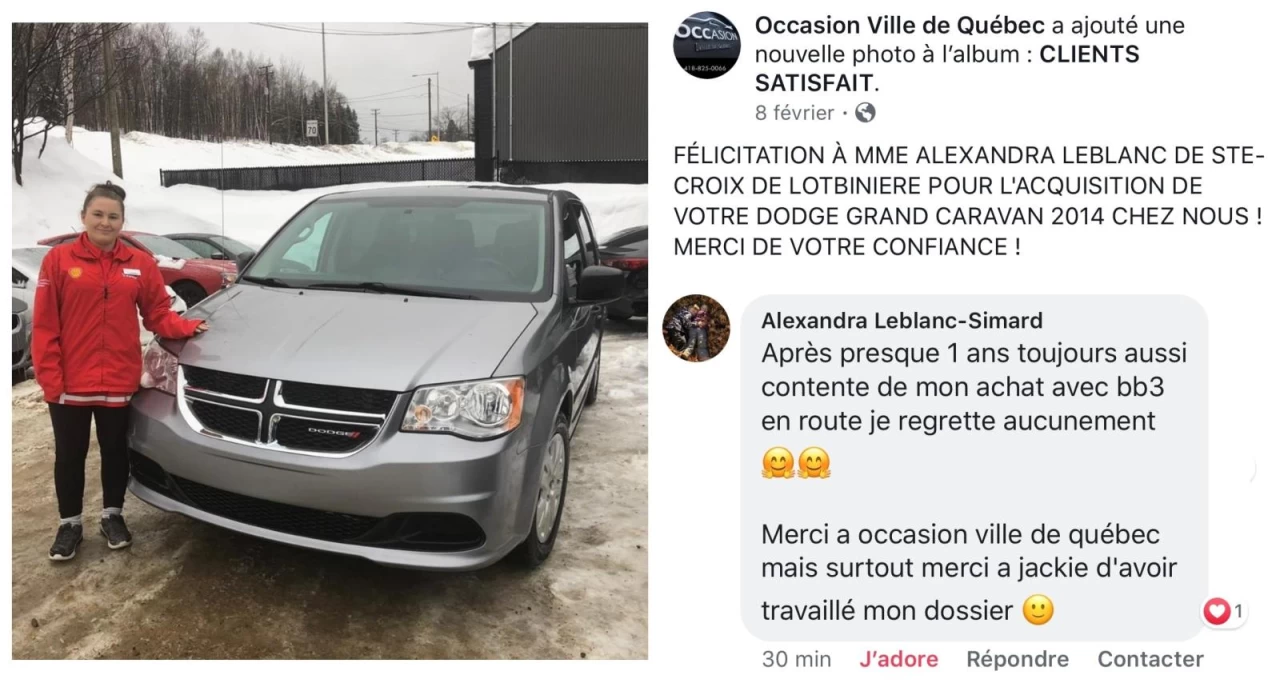 2016 Dodge Grand Caravan 4dr Wgn SXT Main Image