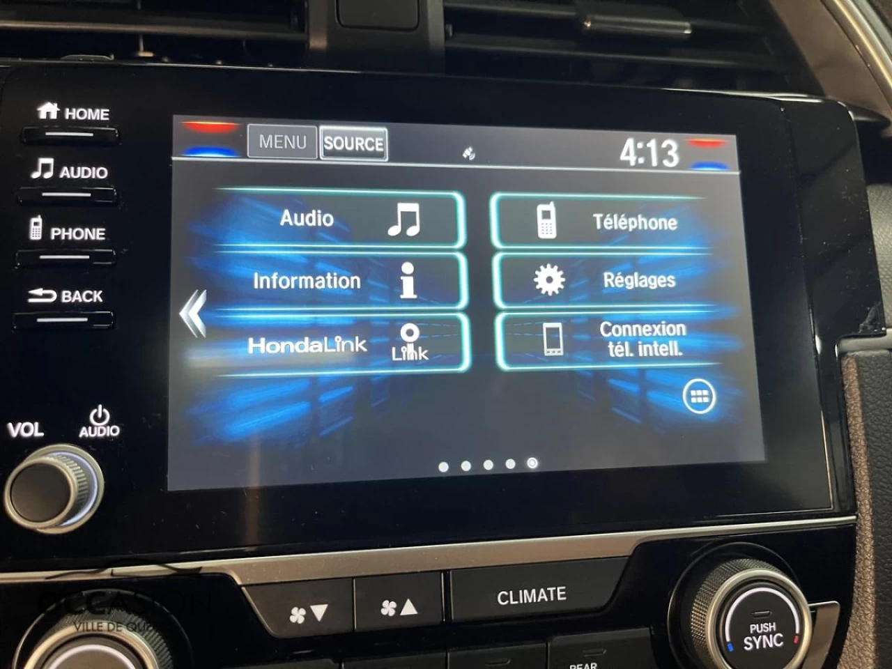 2020 Honda Civic EX CVT Sedan Image principale